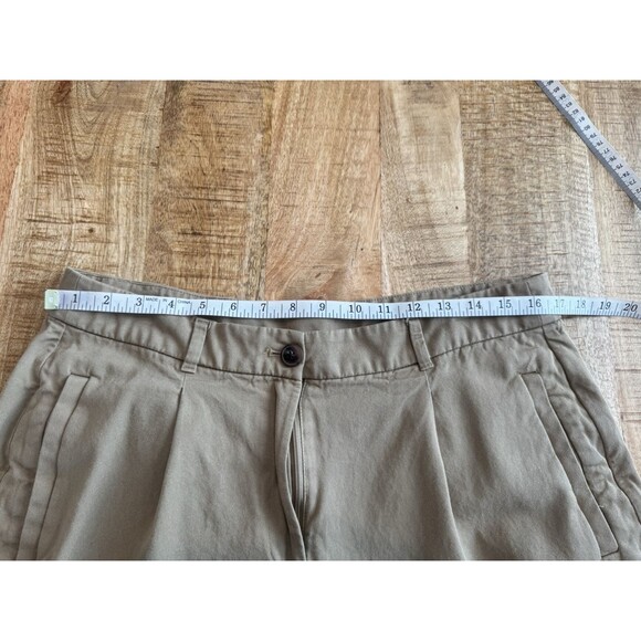 Old Navy Women's Tan Extra High Rise Taylor Straight Trouser Pants Cargo Pockets - Picture 12 of 12